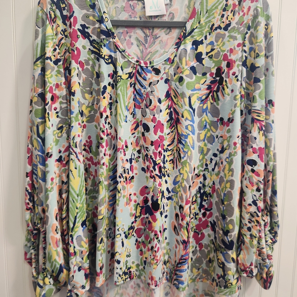 Vibrant Multicolor Women's Blouse